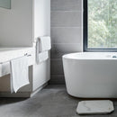 Yescom 29"x56" Bath Towel White 600Gsm Ring Spun Cotton Hotel