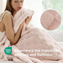 Bedsure GentleSoft Light Pink Throw Blanket for Couch - Super Soft Cozy Blankets Gifts for Women Men Girls, Cute Small Fleece Throws for Bedroom Home Decor, 50x70 Inches by CozyNest Decor
