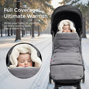 Momcozy Stroller Footmuff | Universal, Weather-Proof, Warm Stroller Bunting Bag | Extendable Winter Cover | Adjustable Buckle by TinyTreasures Baby Boutique