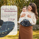 Momcozy Hip Seat Baby Carrier - Adjustable Waistband with Original 3D Belly Protector, Ergonomic Carrier with Various Pockets for Newborns & Toddlers up to 45lbs (Starry Sky, Medium) by TinyTreasures Baby Boutique