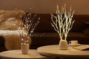 Birchlitland Lighted Brown Branches 18IN 70L Warm White Fairy Lights, LED Willow Branch Lights with Timer Battery Operated for Home Bedroom Living Room Vase Decoration by CozyNest Decor