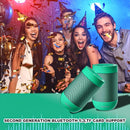 comiso Bluetooth Speaker with IP65 Waterproof,5.3 Bluetooth,TWS Pairing,Support TF Card,Portable Wireless Speaker for iPhone Samsung and More-Green by TinyTreasures Baby Boutique