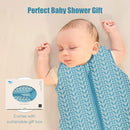 SWEET DOLPHIN Baby Sleep Sack 12-18 Months - 100% Cotton 2-Way Zipper TOG 0.5 Infant Wearable Blanket, Newborn Essentials Toddler 3 Pack Sleeping Sacks - Peacock Blue by TinyTreasures Baby Boutique