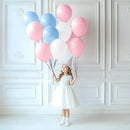 JOYIN 150 Pcs Pastel Pink Balloons, Different Sizes 18 12 10 5 Inch Pastel Pink Latex Balloon Arch Kit with Instruction for Birthday Decoration Party Graduation Wedding Holiday by TinyTreasures Baby Boutique