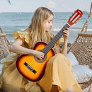 VEVOR Acoustic Guitar, Classical Guitar Starter Kit for Beginners, with Nylon Strings, Basswood Guitar, for Kids Adults Girls Boys Students by TinyTreasures Baby Boutique