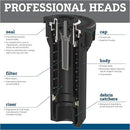Orbit 54501 4" Professional Hard Top Pop-Up Spray Head Sprinkler with 15' Adjustable Pattern Nozzle