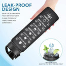 Enerbone Water Bottle, Leakproof BPA & Toxic Free, Motivational Water Bottle with Times to Drink and Straw, Fitness Sports Water Bottle with Strap for Office, Gym, Outdoor Sports by CozyNest Decor