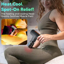 arboleaf Mini Thermacool Massage Gun, Heat and Cool Muscle Massager for Back Pain Relief, Hot Cold Percussion Massage, Heated Travel Massager Handheld Quiet, Gifts for Him Her by CozyNest Decor