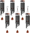 Wind Chimes for Outside, 37 inch Large Metal Wind Chimes Outdoor (6) by CozyNest Decor