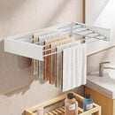 Wall Mounted Drying Rack,Drying Rack Clothing,Collapsible Hanging Racks for Laundry(35.5"-White) by CozyNest Decor