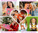 yhwsymgmho Crochet Kit for Beginners:2pcs Animals amigurumi Crochet Starter Kits with Step-by-Step Video Tutorials,Easy Knitting Set for Adults Kids,DIY Crocheting Doll Gift(Tiger & Giraffe) by TinyTreasures Baby Boutique