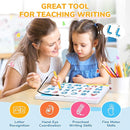 JoyCat Magnetic Letter Tracing Board, 2-in-1 Double-Sided ABC Magnets for Kids Ages 3-5, Uppercase & Lowercase Letter Writing Practice - Preschool Learning Toys, Road Trip Car Activities for Toddlers by TinyTreasures Baby Boutique