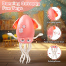 Magic Dancing Octopus Toys, Musical LED Toy, 3 Colors Available (Pink) by TinyTreasures Baby Boutique