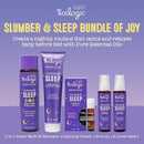 Oilogic Slumber & Sleep Bath Baby Essentials Gift Set - Includes All Over Wash, Calming Cream, Sleep Spray & Roll-On Essential Oils - Pediatrician-Tested Sleep, Comfort & Wellness Blends for Babies by TinyTreasures Baby Boutique