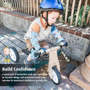 Soft-Style Kids Knee and Elbow Pads with Bike Gloves, Flexible Impact-Resistant Gear for Ages 2-11, Designed for Balance Bikes, Roller-Skating, and Skateboarding by TinyTreasures Baby Boutique