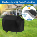 Charcoal Grills Cover for Royal Gourmet CC1830W 30 Barrel Charcoal Grill&for CC1830S Charcoal Grill, Heavy Duty Waterproof Cover, Outdoor BBQ Grilling Cover by GreenHaven Gardens