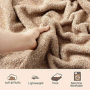 LURKA Fine Knit Throw Blanket - Super Soft Breathable Lightweight Blanket for Couch Bed Sofa (Camel, Throw(50"x 60")) by CozyNest Decor