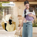 Baby Sling Carrier, Toddler Carrier Sling with Double Safety Buckle and Adjustable Shoulder Strap(7-30lbs), Baby Carriers One Size Fits All, Purple by TinyTreasures Baby Boutique