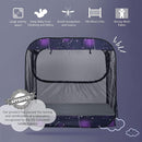 Porayhut Portable Baby Crib Net Safety Mesh Tent,Pop up Infant Mosquito Net, See Through Canopy Netting Cover for Baby&Toddler to Keep Baby from Climbing Out. by TinyTreasures Baby Boutique