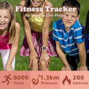Kids Watches for Girls Boys Digital Sport Watch with Step Counter Pedometer Vibration Alarm Clock, No App Waterproof Fitness Tracker Kids Watch Boys Girls Teens Students Ages 5-16 by TinyTreasures Baby Boutique