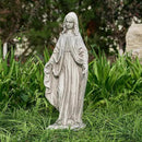 Virgin Mary Statue, Outdoor Garden Religious Decorations, Outdoor Mother Mary Statue, Garden Sculptures & Statues for Home Yard Patio Lawn Deck Hallway by GreenHaven Gardens