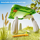 NIPLOOW Magnetic Drawing Board with Early Educational Toy, Doodle Board Montessori Preschool Travel Toys Gifts for 3 4 5 6 Year Old Etch Sketch Erasable Writing Pad by TinyTreasures Baby Boutique