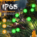 Solar Garden Lights for Outdoor, Green by GreenHaven Gardens