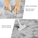 9x12 Area Rugs for Living Room, Ultra Soft Fluffy Rugs for Bedroom, Anti-Skid High Pile Indoor Carpet for Nursery, Study Room, Playroom, Home Decoration, Tie-Dyed Light Grey by TinyTreasures Baby Boutique