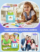 Bilingual Talking Flash Cards for Toddlers, 224 Sight Words Spanish and English Learning Flashcards for Kids, Autism Pocket Speech Therapy Toys, Española Vocabulary by TinyTreasures Baby Boutique