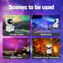 Star Projector for Kids - Astronaut Nebula Galaxy Night Light with Remote Control, Timing and Rotation - Magnetic Decor for Bedroom and Gaming Room by TinyTreasures Baby Boutique