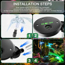 Anordsem Solar Lights Outdoor Decorations: Garden Stake Light Waterproof for Yard Decor Outside - LED Dragonfly Hummingbird Butterfly Lamp for Patio Pathway Home by GreenHaven Gardens