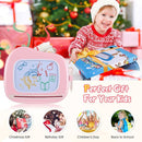 Smasiagon Magnetic Drawing Board for Kids, Toddler Toys for 1-2 Year Old Girl, Portable Doodle Board Pad Learning and Educational Toys for Ages 1 2 3 Year Old Baby Girl Birthday Gift（Pink） by TinyTreasures Baby Boutique