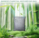 Activated Charcoal Odor Absorber, Odor Eliminator for Strong Odor,Bamboo Charcoal Air Purifying Bags for Home Car Closet Pet, Smoke Room Deodorizer (4 x 200g, Unscented) by CozyNest Decor