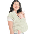 KeaBabies Baby Wrap Carrier - All in 1 Original Baby Carrier Newborn to Toddler Sling, Easy to Wear, Hands Free Bonding, Lightweight, Breathable Infant Wraps (Chevron Maze) by TinyTreasures Baby Boutique