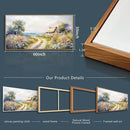 ZUITINGHUA Wood Framed Canvas Wall Art For Living Room Large Wall Decor For Office Bedroom Decoration Country Road Landscape Pictures Farmhouse Paintings Artwork Mural Aesthetic Home Decor 30x60 In by CozyNest Decor