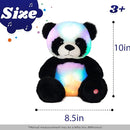 Cuteoy Glowing LED Panda Light-up Nightlight Toys Musical Plush Stuffed Animal Soft Singing Lullabies Birthday Christmas Plushies Gifts for Kids Boys Girls,10" by TinyTreasures Baby Boutique