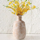 Ceramic Rustic Flower Vase, 12.4" Large Farmhouse Vases Home Decor Pottery Neutral Decorative Vase Pampas for Table Entryway Bookshelf Living Room Kitchen Bedroom by CozyNest Decor