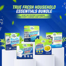 True Fresh Washing Machine Cleaner Tablets – 25-Pack Deep Cleaning for Front Loader, Top Load & HE Washers – Helps Remove Odor-Causing Residues, Pet Hair & Hard Water Buildup – Septic Safe by CozyNest Decor