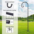 Shepherd-Hooks Adjustable for Bird-Feeder Lantern Plant-Hook Garden-Stake - Plant Stand Hanger for Outdoor Flower Basket, Bird Feeder Hanger Weddings Décor by GreenHaven Gardens