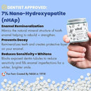 Vital Toothpaste Tabs with Nano-Hydroxyapatite | Naturally Whitens + Remineralizes Teeth | Fluoride & Plastic Free | Combats Sensitivity | Travel & Eco Friendly | Charcoal Mint | 248 Tablets (4 Month) by CozyNest Decor