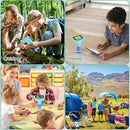 Digital Handheld Microscope for Kids: 3.0" Large HD Screen 1000X Portable Mini Microscopes with Camera Video Recording Slides Kit Science Educational Boys Girls Toy Gifts by TinyTreasures Baby Boutique
