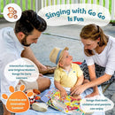 GO GO 9 Creative Animal Nursery Rhymes: Interactive Book for 1 Year Old, Sound Books for Toddlers 1-3, Musical Books for Toddlers 1-3, Music Book for Toddlers 1-3, Baby Books with Sound, Singing Books by TinyTreasures Baby Boutique