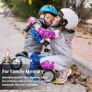 Soft-Style Kids Knee and Elbow Pads with Bike Gloves, Flexible Impact-Resistant Gear for Ages 2-11, Designed for Balance Bikes, Roller-Skating, and Skateboarding by TinyTreasures Baby Boutique