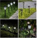 10 Pack Solar Lights Outdoor Garden Pathway Solar Powered Yard Lights for Walkway Sidewalk Driveway. by GreenHaven Gardens