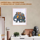 Jigfoxy Wooden Puzzles for Adults, Elephant House Wood Puzzles Adult, Unique Animal Shape Wooden Jigsaw Puzzles for Adults, Birthday Gifts for Puzzle Lovers, Family, Friend (S-8.5 * 7.4in-100pcs) by TinyTreasures Baby Boutique