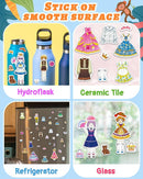 Benresive Reusable Sticker Book for Toddlers 2-4 Years, Fun Travel Stickers for Kids, Waterproof Sticker Books for Toddlers 1-3, Crafts Activities for Todddlers 1-3 2-4 3-5 - Dress Up by TinyTreasures Baby Boutique