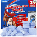 36Pack Washing Machine Cleaner Tablets-18 Month Supply,Washer Machine Cleaner Formulated For Pet Owners,Easy Pet Hair Remover for Laundry,Compatible with HE, Top & Front Load Washer.Septic Safe by CozyNest Decor