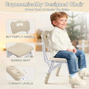 Toddler Table and Chair Set, Height Adjustable-Upgrade Kids Table and 2 Chairs for Ages 3-8, Multi-Activity Toddler Play Table with Graffiti Desktop for Home/Daycare/Classroom by CozyNest Decor