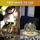 MAGGIFT 2 Pack Solar Lanterns Outdoor Waterproof Hanging Lantern Lights Decorative Solar Light for Garden Table Patio Yard Pathway Walkway,Unique Gifts for Women Gardening,Warm White. by GreenHaven Gardens