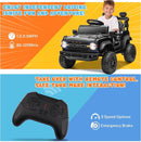 ENYOPRO 12V Licensed Ford Bronco Raptor Ride On Truck Car for Kids, Electric Play Car Ride-On Toy w/Parent Remote Control, 4-Wheel Suspension, Bluetooth Music, LED Lights, Ideal Kids Car Gift (Black) by TinyTreasures Baby Boutique